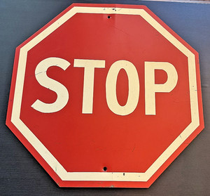 Antique Stop Sign | eBay