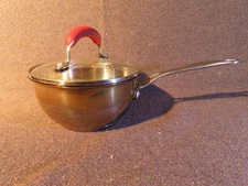 Cuisinart Stainless 1 Qt. / .95 L Pour Saucier #735-160P with lid (replacement)