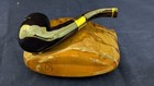 ubens Originals Ceramic Smoking Pipe with Tobacco Pouch Planter — photo 5