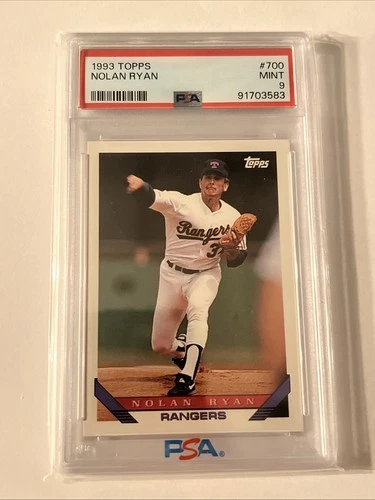 1993 TOPPS #700 NOLAN RYAN PSA 9