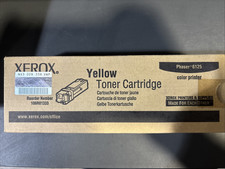Xerox 106R01333 Phaser 6125 Yellow Toner Cartridge New Sealed Genuine