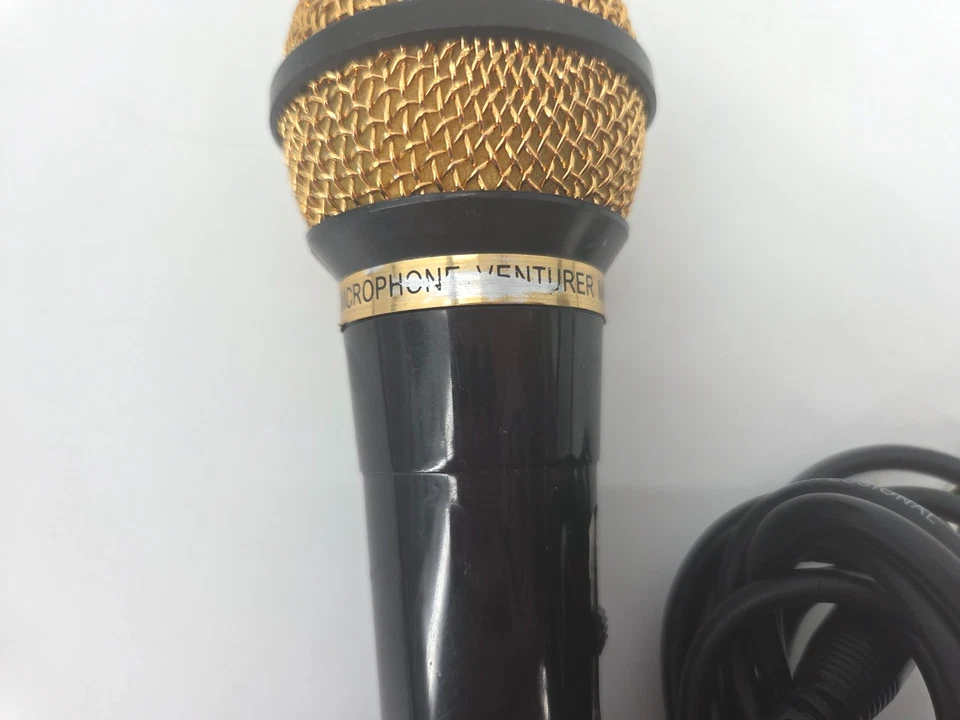 Venturer Gold Uni-Directional Dynamic 8" inch Microphone * TESTED WORKS * - Image 3 of 3