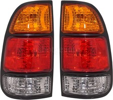 For 2000-2006 Toyota Tundra Pair Rear Taillights Lamps Driver And Passenger Side