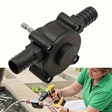 Bomba de líquido accionada por taladro eléctrico - para transferencia de agua, aceite, diésel y jardinería
