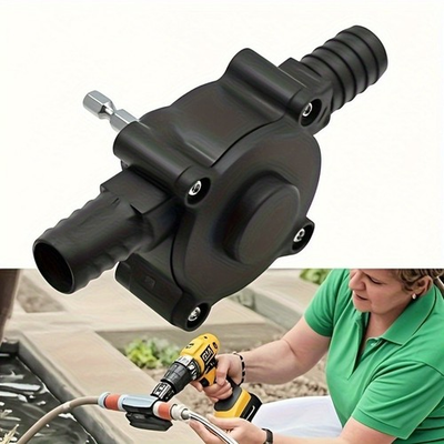 #ad Electric Drill Driven Liquid Pump For Water Oil Diesel Transfer amp; Gardening $14.99