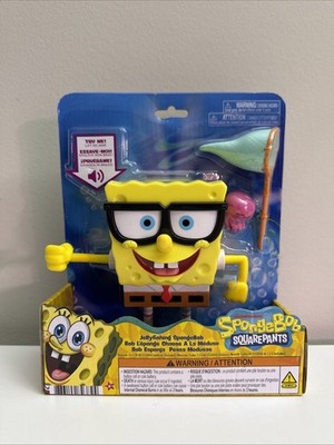 NEW Just Play Jellyfishing SpongeBob SquarePants w/ Sound FX 5.5'' Talking Figure