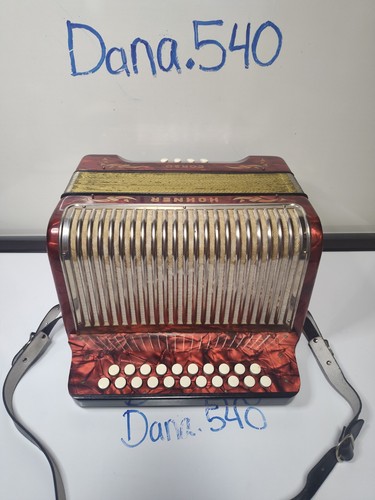 Acordeón de piano HOHNER CORSO C-F 8 muy bueno - Imagen 5 de 19