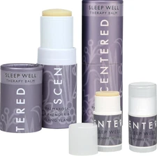 Sleep Well Aromatherapy Essential Oils Balm Saver Bundle - 2 X 5G Balms & 2 X Mi