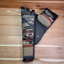 Vintage Neet Archery Target Hip Quiver LH Navajo Bow Hunting USA Made Pockets