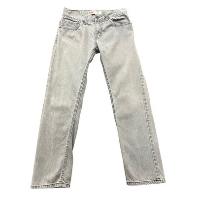Levis 511 Slim Fit Grey Jeans Mens W29 L29 100% Cotton Denim 18REG 009328093558