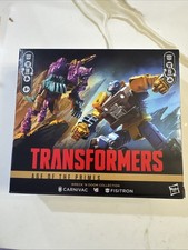 Transformers Age of The Primes Wreck N Doom Collection CARNIVAC vs. FISITRON
