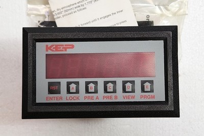 KEP INT69TAL1 ELECTRONIC COUNTER Panel Mount NOS / Open Box / NEW Kessler-Ellis