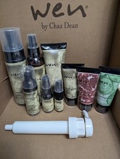 Wen by Chaz Dean Sweet Almond Mint Hair Care Lot 9 Mix Opened