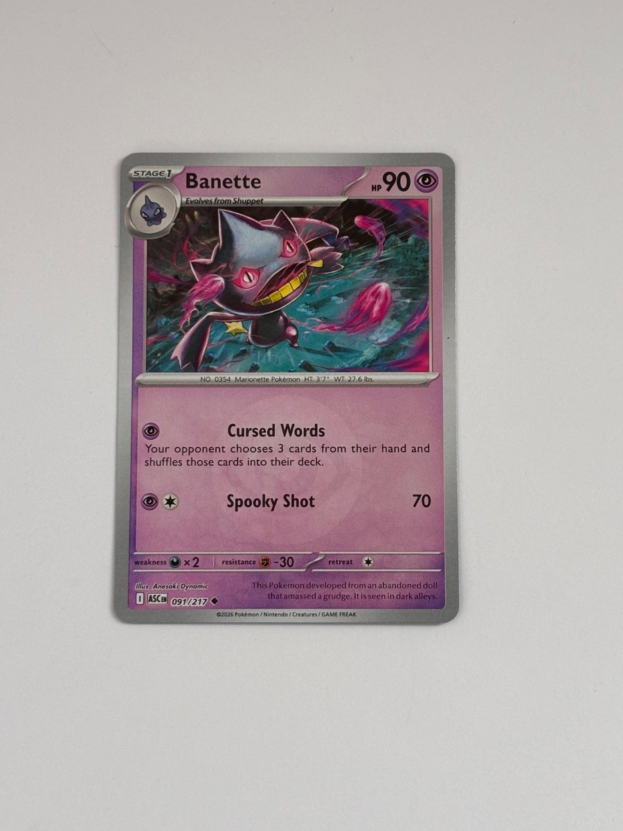 Pokemon Mega Evolution Ascended Heroes 2026 Choose Your Card | eBay