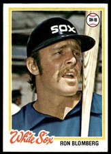 1978 Topps Ron Blomberg Chicago White Sox #506