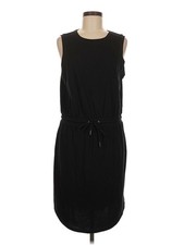Simply Vera Vera Wang Women Black Casual Dress M