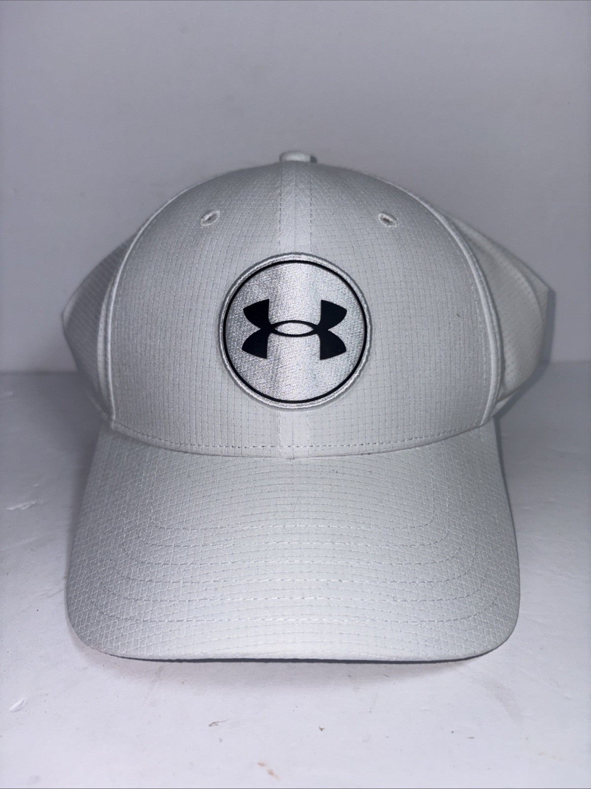 Under Armour Jordan Spieth Golf Hat Cap White PGA Mens Size 