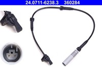 ABS Sensor Raddrehzahl ATE 24.0711-6238.3 FüR E60 BMW E64 E63 E61 6Er 5Er