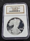 🌟 1986-S American Eagle 1 oz .999 Silver Proof Coin NGC PF69 UCAM
