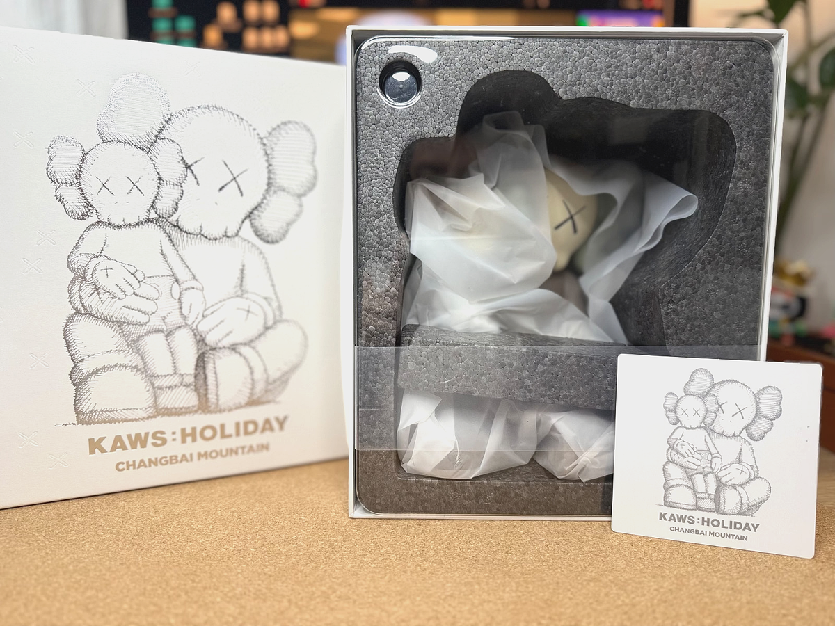 KAWS Holiday Changbai Mountain Vinyl Figure 2022 - Brown | eBay