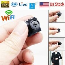 HD 1080P smallest Wireless Button Lens camera mini Micro Video recorder