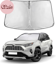 Windshield Sunshade Compatible for Toyota RAV4 2019-2024 2025,2026 LE, XLE, Prem