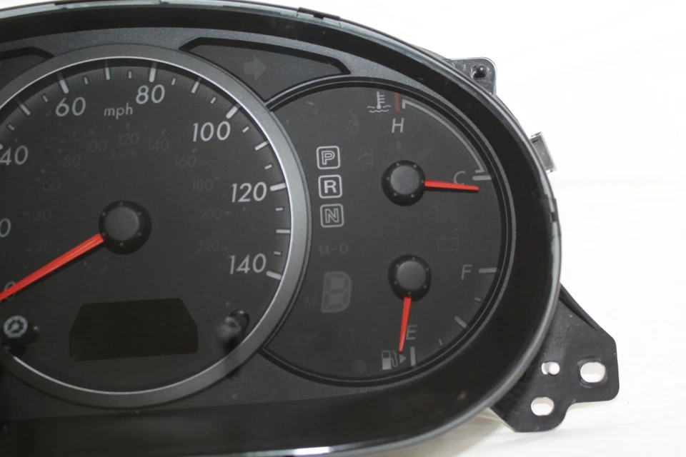 Cuadro de instrumentos velocímetro Mazda 2010 5 indicadores de panel de instrumentos 20.577 millas Foto 4 de 4