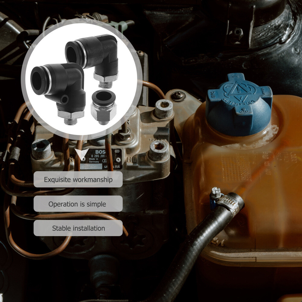 12 Pcs Pneumatic Elbow Combination Rubber Air Hose Repair Kit 1/8 Fittings Line eBay