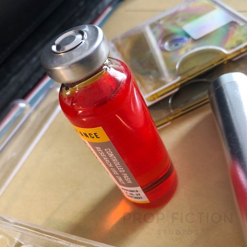 Inception - Prop 'Somnacin' PASIV Medical Phial / Sealed Glass 30ml Cosplay Vial - Picture 5 of 5