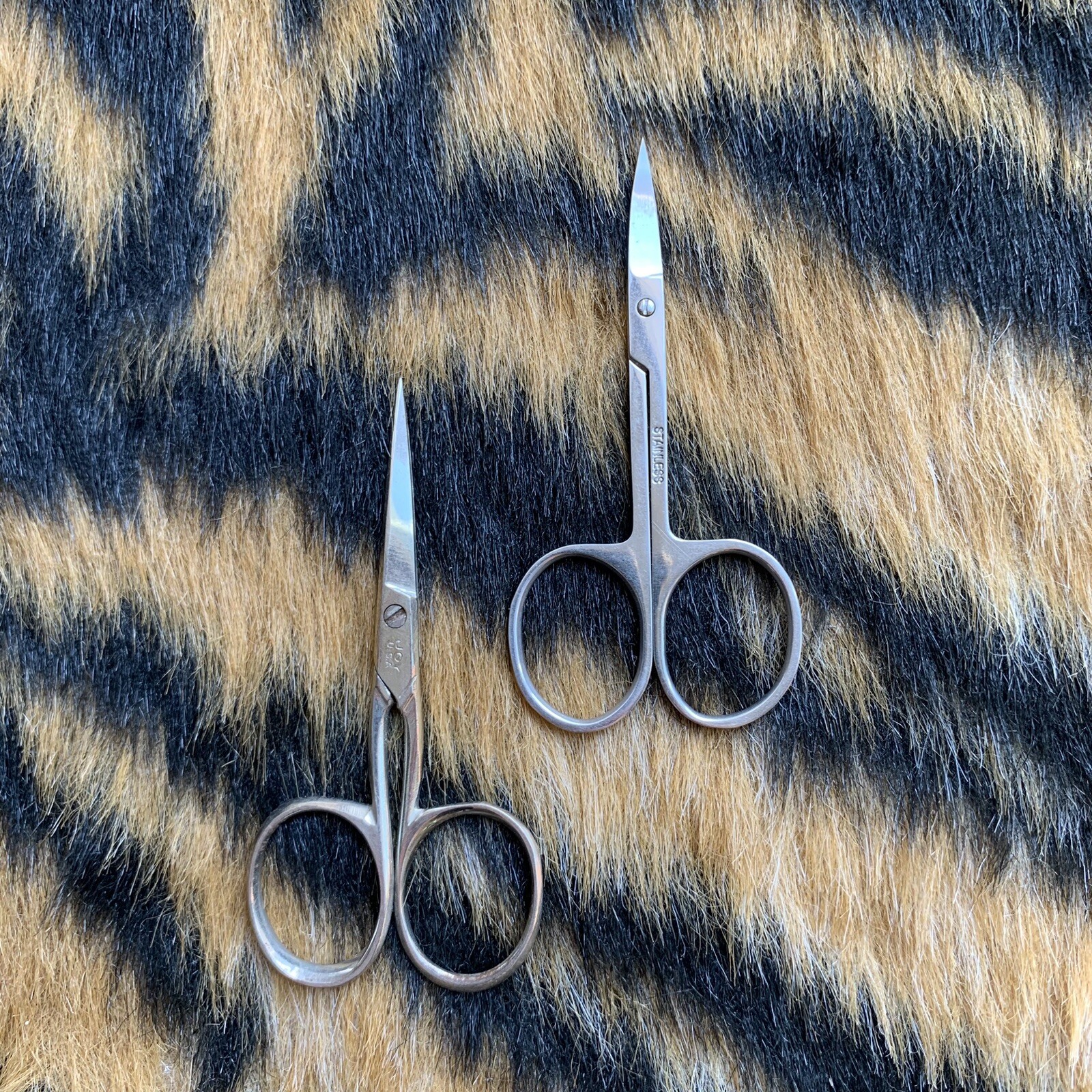 Lot of 2 Vintage JOY U.S.A. Stainless Steel Scissors - 33 1/2 Scissors ...