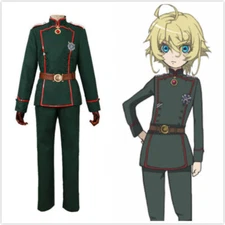 Youjo Senki Tanya Degurechaff Cosplay costume Cos costom made}Ae4