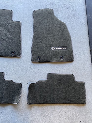 Genuine Lexus RX 350 450h Black Carpet Cargo Mat Pa66 SBR SBS Set Of 4 Free Ship - Picture 3 of 8
