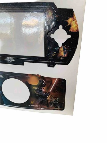 Star Wars Battlefront II Portable Console Skin Sticker PSP LucasArts Promo Rare - Bild 6 von 24