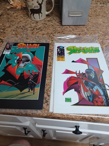 Spawn 21 und 22 Comic in gutem Zustand