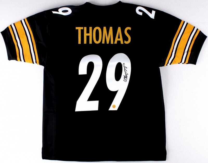 Shamarko Thomas Signed Pittsburgh Steelers Jersey (TSE Hologram)