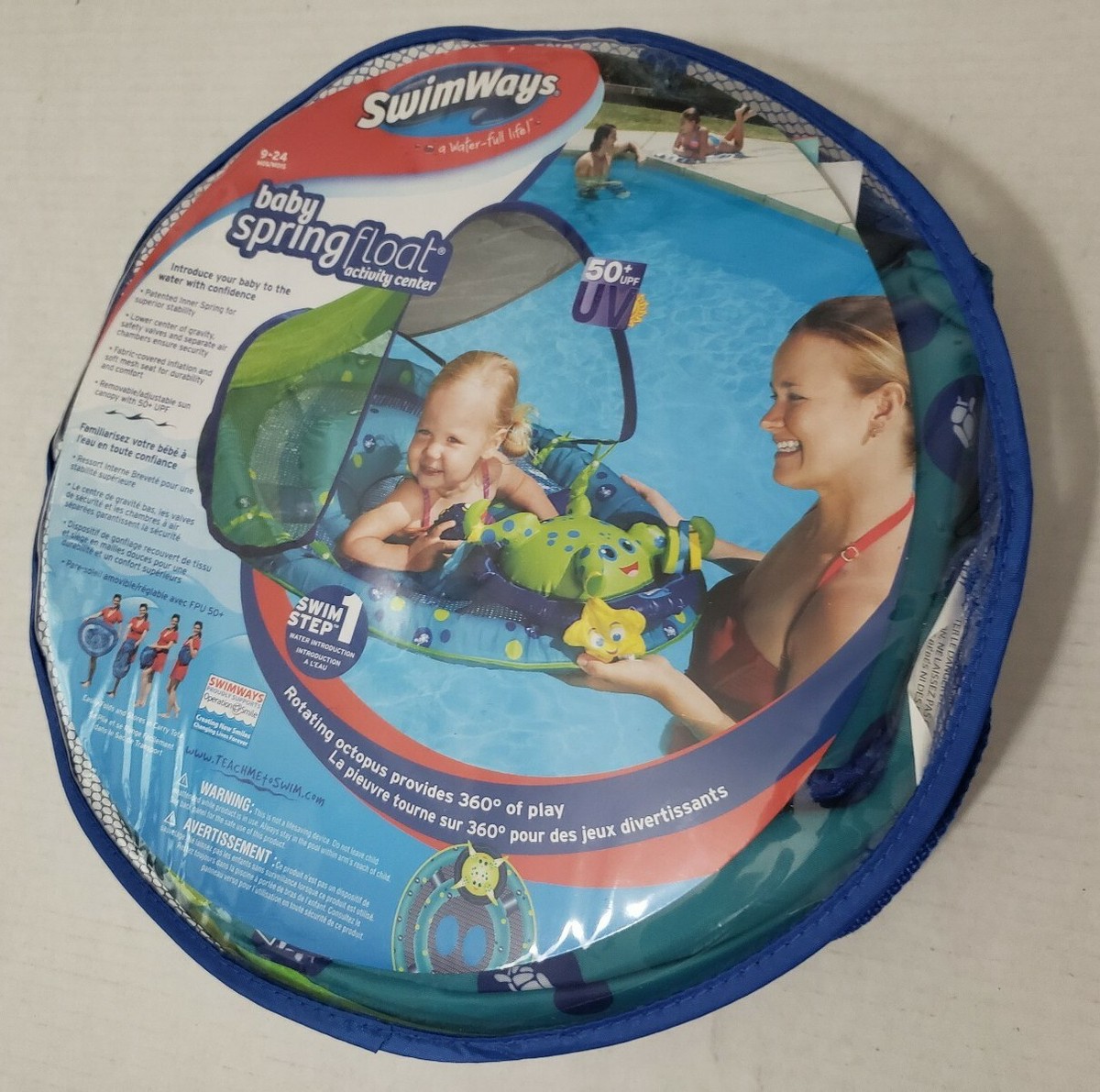 Swimming Pool Swimways Baby Spring Float Activity Center With