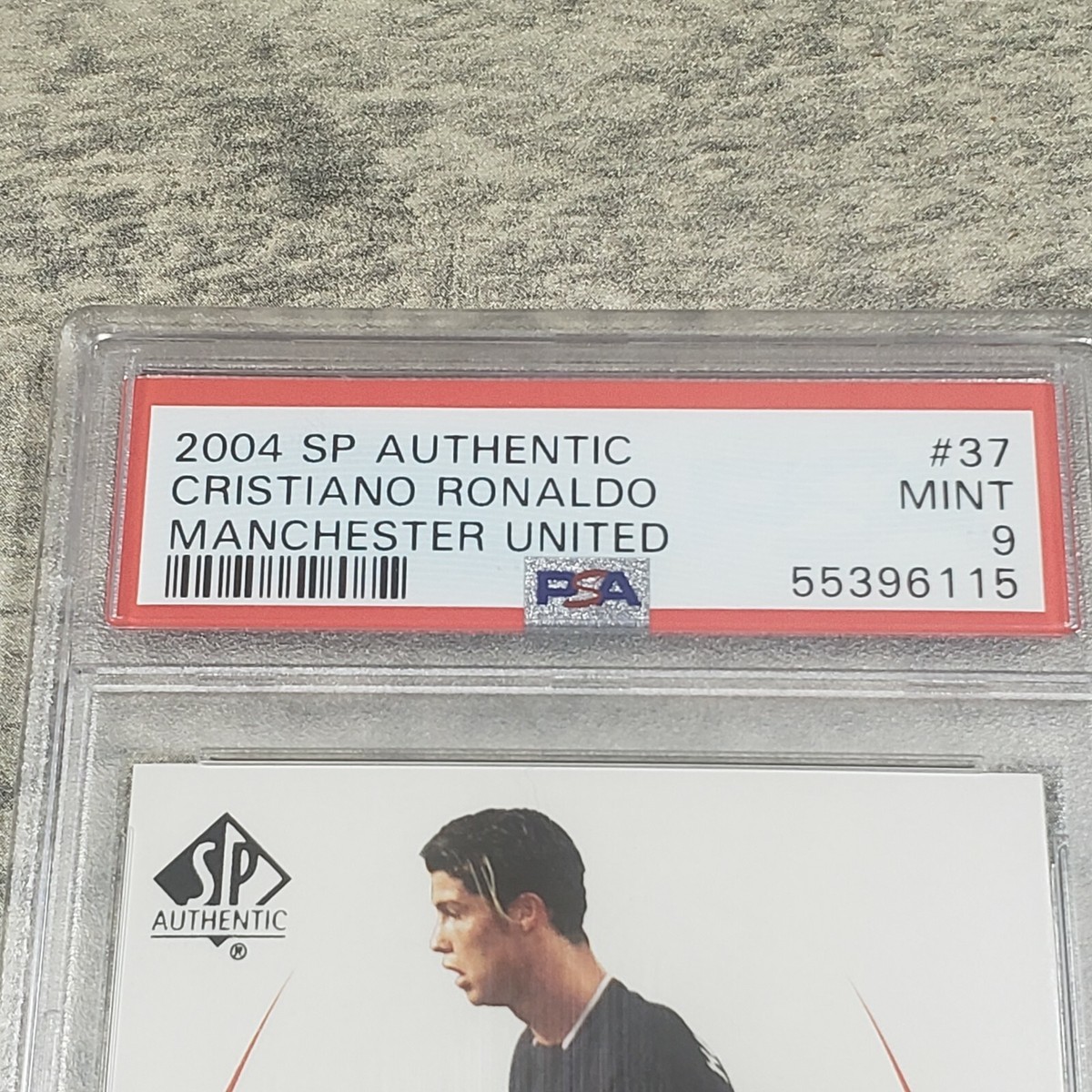 2004-05 UPPER DECK SP AUTHENTIC Cristiano Ronaldo MANCHESTER 2004-05 UPPER DECK SP AUTHENTIC Cristiano Ronaldo MANCHESTER