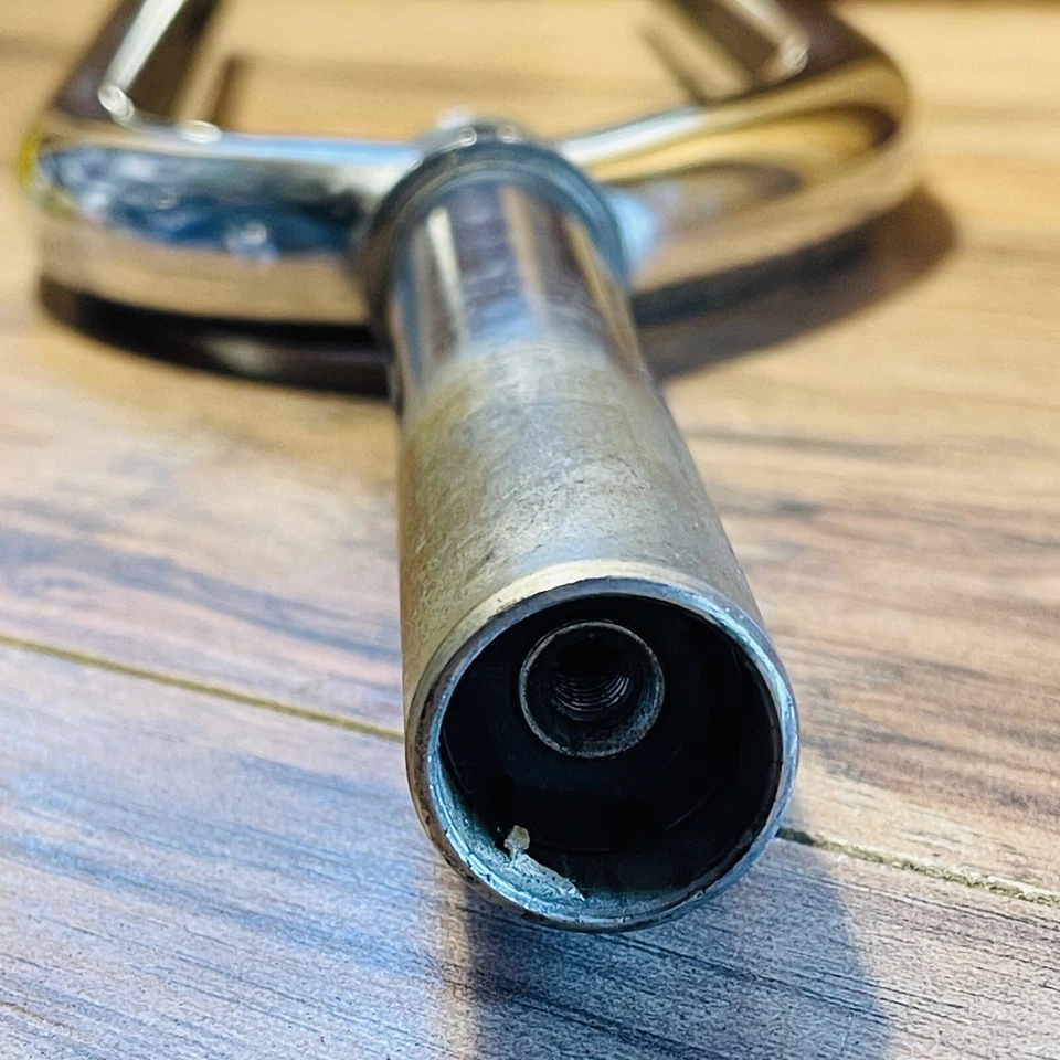 Mid-90s GT Butted Cr-Mo BMX Fork 1-Inch 1" 20 Wheel Chrome + Star Nut - Image 2 of 4