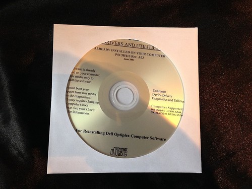 DELL OPTIPLEX GX50 GX60 GX150 GX240 GX260 SX260 Drivers CD DVD Disc - 第 1/1 張圖片