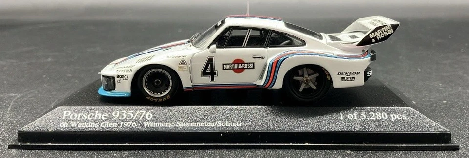Minichamps 1/43 Porsche 935 6h Watkins Glen 1976 Winners Stommelen #4 400766304 - Image 2 of 4