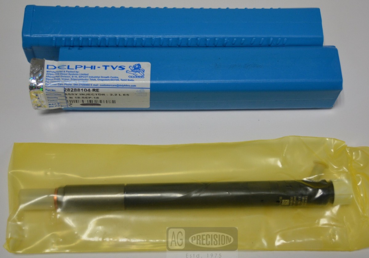Genuine Delphi 28288104 CR Injector for Tata 2.2, Euro 5, Xenon