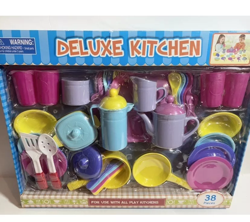 Deluxe kitchen sales toy set
