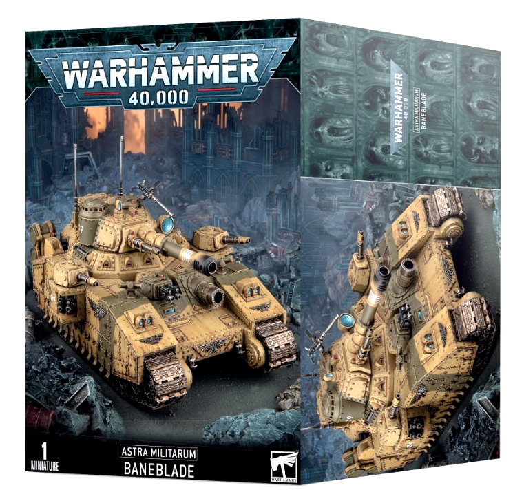 Warhammer 40,000 Baneblade プラモデル Baneblade Astra Militarum NEW in BOX Warhammer 40K Shadow