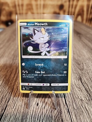pokemon alolan meowth card Amazon.com: Pokemon – Greninja ex 198/167 – Twilight Masquerade – Full Art Pokemon  Card – Secret Rare : Toys & Games main image 0