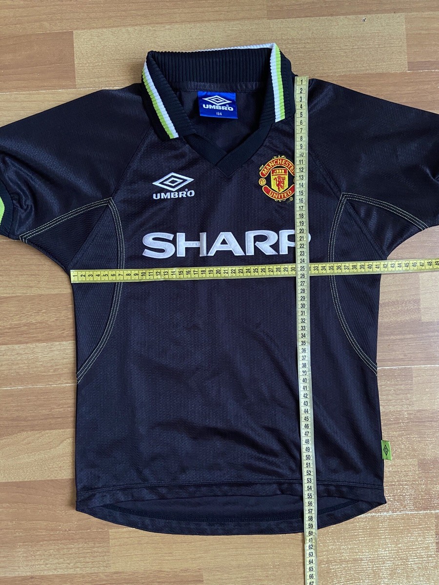 MANCHESTER UNITED 1998 1999 AWAY FOOTBALL SHIRT SOCCER MANCHESTER UNITED 1998 1999 AWAY FOOTBALL SHIRT SOCCER
