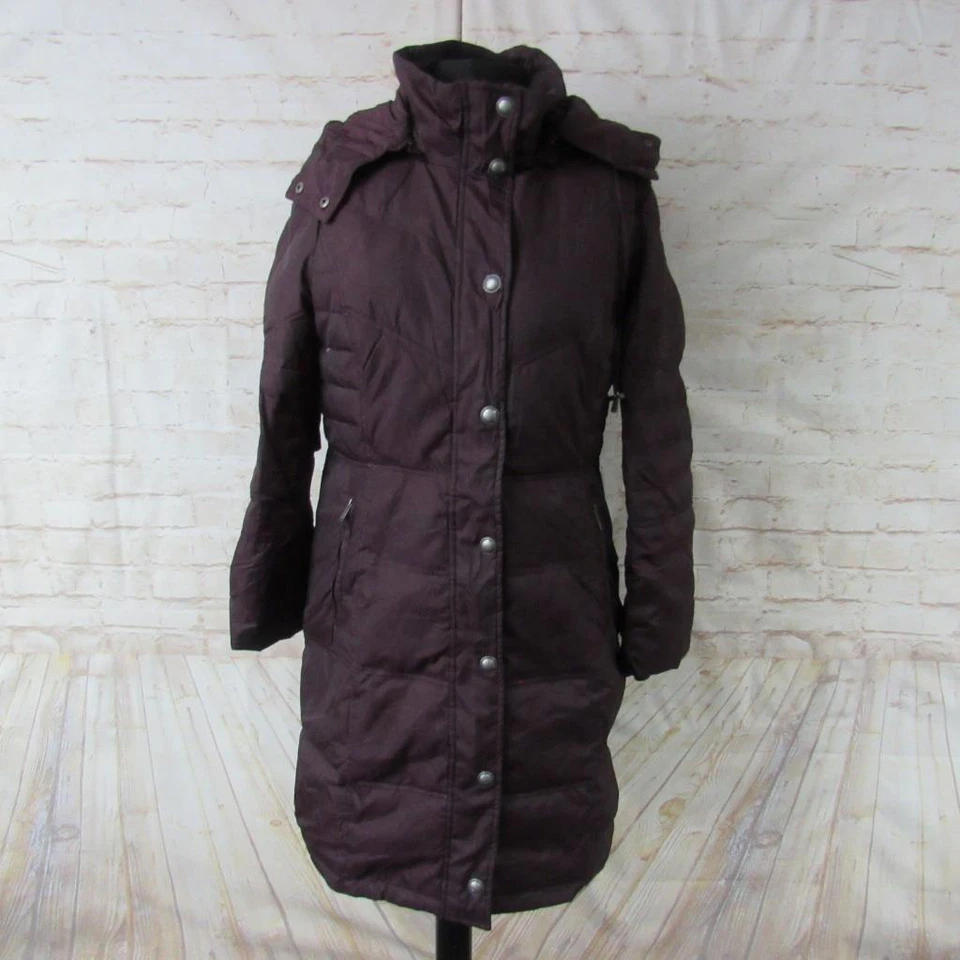 WOMENS LONDON FOG FEATHER DOWN HOODED JACKET 40/42 UK 14/16 REF (NC04205) - Image 2 of 4