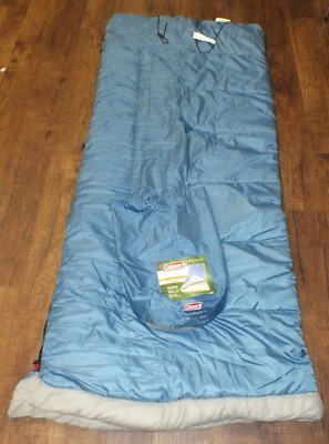 Genuine Coleman Trinidad 40 to 60 Degree Warm Weather Sleeping Bag W/  Sleeve