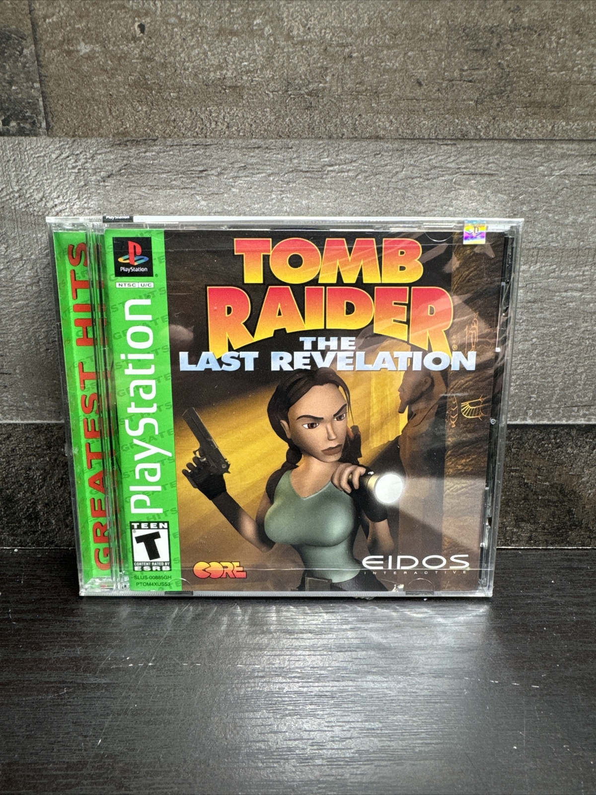 TOMB RAIDER 5 Game Disc Set Playstation 1 PS1 Chronicles Last