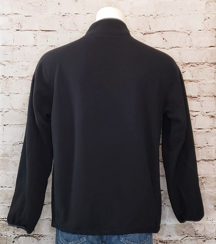 Antigua Oakland Athletics A’s Logo Black Grey Polar Fleece Pullover Jacket L - Picture 5 of 20