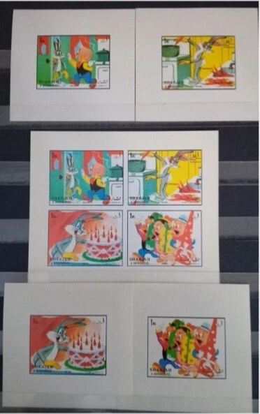 DISNEY The Collection UAE SHARJAH Deluxe FULL4 JUEGOS MÁS BLOQUES. MNH. Foto 3 de 4